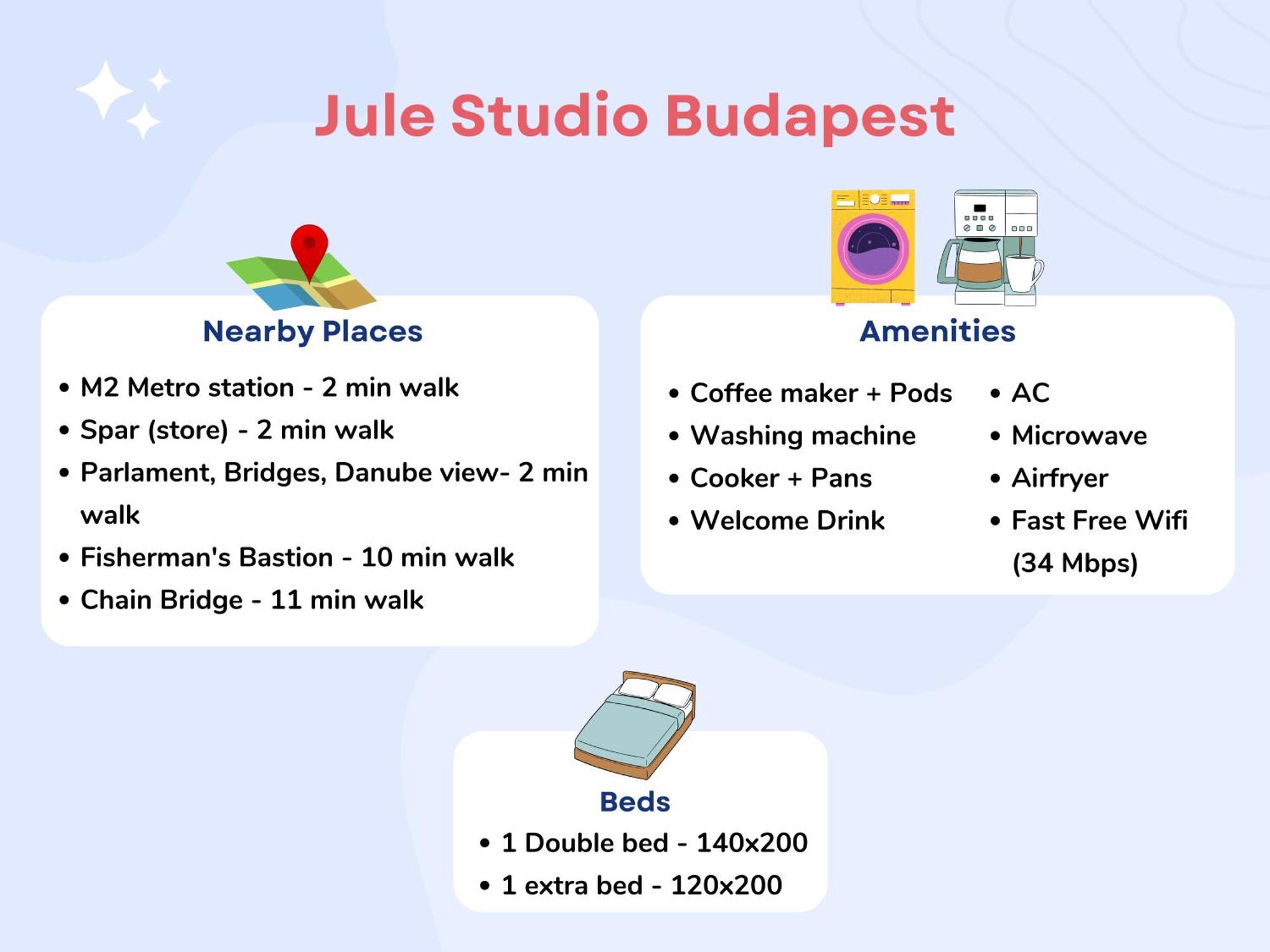Jule Studio Budapesta Exterior foto