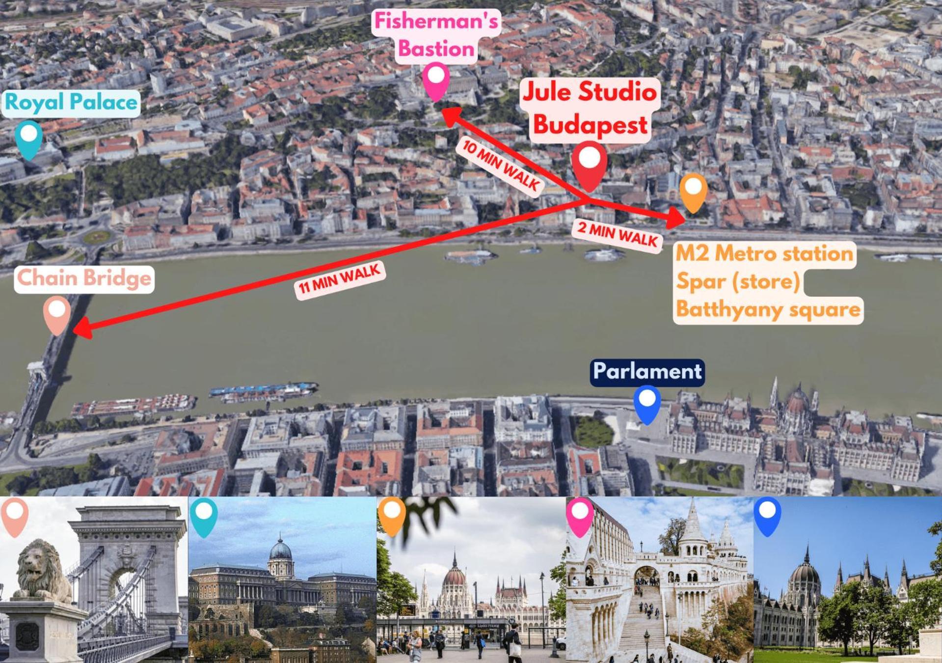 Jule Studio Budapesta Exterior foto